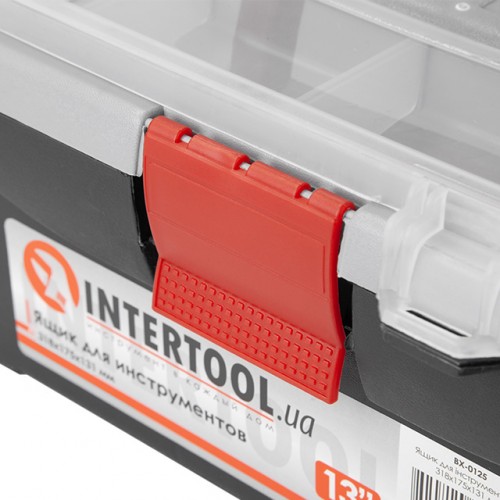 Ящик для инструментов, 13" 318x175x131 мм INTERTOOL BX-0125