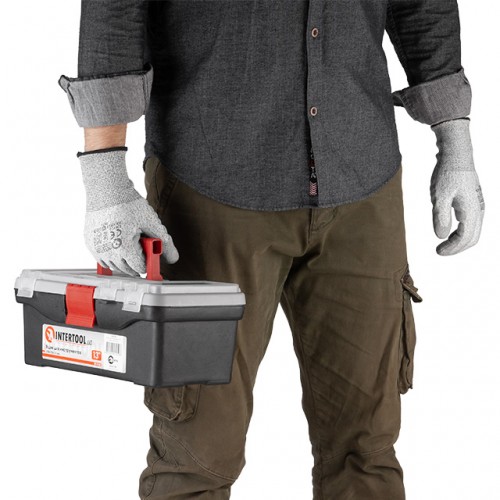 Ящик для инструментов, 13" 318x175x131 мм INTERTOOL BX-0125