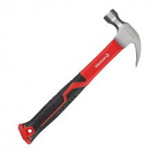 Молоток столярний 450 г, ручка з фібергласу. INTERTOOL HT-0223