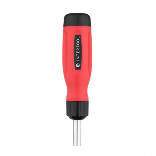 Отвертка реверсивная с комплектом насадок 12 ед INTERTOOL VT-1003