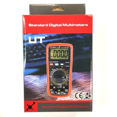 Цифровой Профессиональный мультиметр UT 61A тестер вольтметр + термопара
