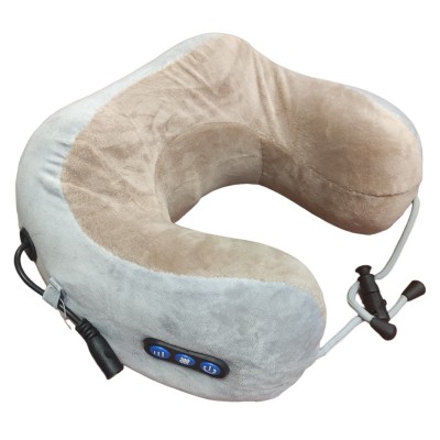 Массажная подушка для шеи U-shaped Massage pillow портативный массажер, вибромассажер для шеи аккумуляторный
