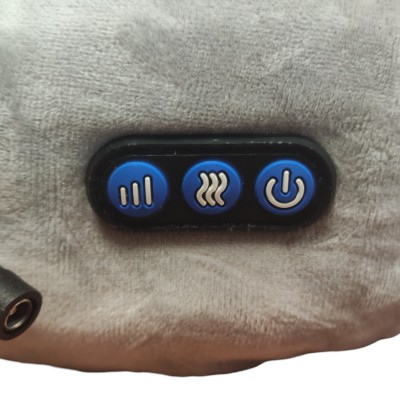 Массажная подушка для шеи U-shaped Massage pillow портативный массажер, вибромассажер для шеи аккумуляторный