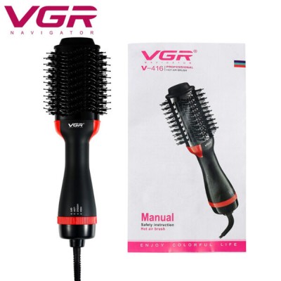 Фен щетка для укладки и завивки волос VGR V-416 Стайлер с ионизацией и горячим воздухом