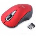 Мышь компьютерная iMICE E-2370 беспроводная USB Разрешение 1600 DPI мышка Красная