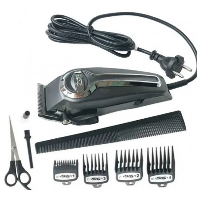 Профессиональная проводная машинка для стрижки волос DSP F90037 12 Вт Черный