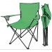 Стул раскладной со спинкой Camping quad chair HX 001 с подстаканником Зелёный