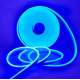 Светодиодная неоновая лента NEON 220В JL 2835-120 G IP65 герметичная 5 метров Синяя