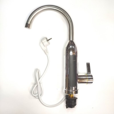 Проточный водонагреватель кран бойлер с циферблатом Delimano RX-012 (Подключение с низу)