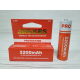 Литий-ионный аккумулятор Arexes 18650 Li-Ion 3200 mAh, 3.7V защита Красный