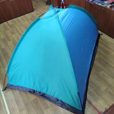 Палатка туристическая  2*1.5*1.1м Голубая (49482)