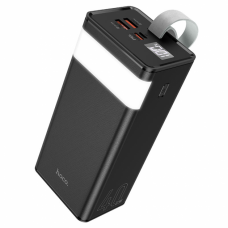 Внешний аккумулятор Power bank HOCO J86 Powermaster 22.5W c фонарем 40000mAh батарея зарядка Чёрный