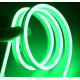 Светодиодная неоновая лента NEON 220В JL 2835-120 G IP65 герметичная 5 метров Зелёная