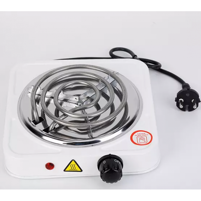 Плита електрична однокомфоркова, спіральна Hot Plate, 1000W, міні плита