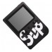 Игровая консоль приставка с дополнительным джойстиком dendy SEGA 400 игр 8 Bit SUP Game черный с чёрным джойстиком