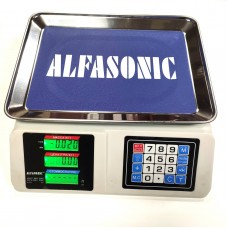 Торговые электронные весы Alfasonic AS-A072 (2) до 55 кг