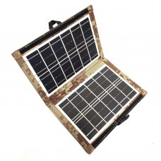 Солнечная панель трансформер CcLamp CL-670 7Вт зарядка от солнца Solar Panel Пиксель