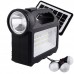 Многофункциональный LED фонарь Cclamp GD-101 с солнечной панелью, 3 лампочки