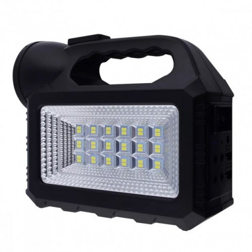 Многофункциональный LED фонарь Cclamp GD-101 с солнечной панелью, 3 лампочки