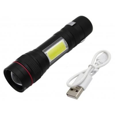 Тактический фонарь POLICE BL 520 T6 фонарик 300 Lumen USB