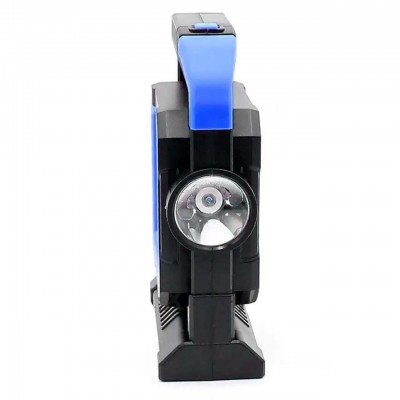 Туристический светодиодный прожектор LED фонарь с аварийным светом HC-7078A Синий