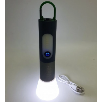 Аккумуляторный Фонарь-Лампа с крючком и боковым светом BL-505 P50 COB 750 LM 1200 mAH