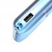 Внешний аккумулятор с солнечной панелью Power bank UKC 8285 10000 Mah зарядка кабель 4в1 Синий