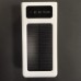 Внешний аккумулятор с солнечной панелью Power bank 309 30000 Mah зарядка кабель 4в1 Белый