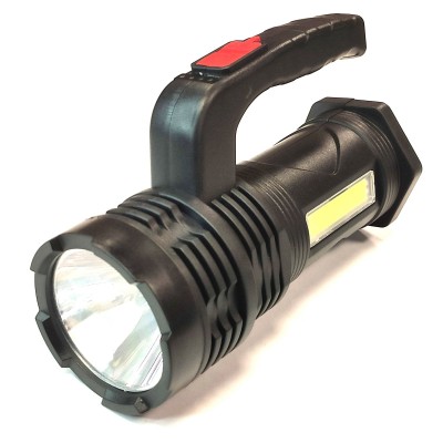 Ручной светодиодный аккумуляторный фонарь лампа Y9 USB (31890)