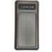 Внешний аккумулятор с солнечной панелью Power bank UKC 8412 20000 Mah зарядка кабель 4в1 Чёрный