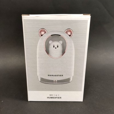 Увлажнитель воздуха Humidifier H2O USB на 300мл Мишка Белый