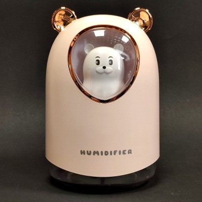 Увлажнитель воздуха Humidifier H2O USB на 300мл Мишка Бежевый