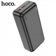 Внешний аккумулятор Power bank  HOCO J101B Astute 22.5W 30000mAh PD22,2W+QC3.0 батарея быстрая зарядка Чёрный