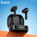 Беспроводные сенсорные Bluetooth TWS наушники HOCO EW18 с зарядным кейсом Чёрные