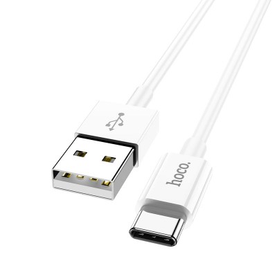 Кабель для зарядки USB на Type-C HOCO X64 3A Lightweight Белый