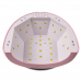 УФ лампа для ногтей Sun 1 CCFL LED 48W сушилка сенсор гель лак Розовая