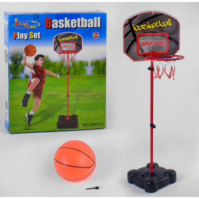Баскетбол игра для дома регулируемая стойка 109-141 см 20881V