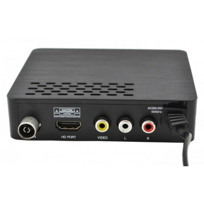 Цифровой эфирный тюнер Pantesat HD-3820 T2 с поддержкой wi-fi адаптера c экраном