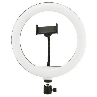 Кольцевая LED лампа 26 см с держателем для телефона селфи кольцо для блогера M-300 СО ШТАТИВОМ