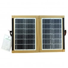 Солнечная панель трансформер CcLamp CL-670 7Вт зарядка от солнца Solar Panel Песочные