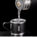 Подарочный набор Vacuum Flask SET вакуумный термос из нержавеющей стали 3 чашки Черный