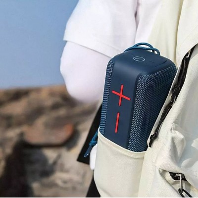 Портативная беспроводная стерео колонка Hopestar P15 PRO c Bluetooth, USB и MicroSD Синяя