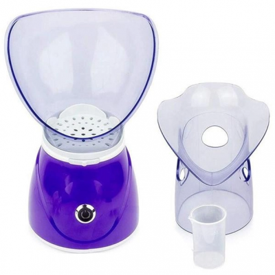 Паровая сауна для лица, ингалятор 2 в 1 Professional Facial Steamer BY-1078 Osenjie Фиолетовая