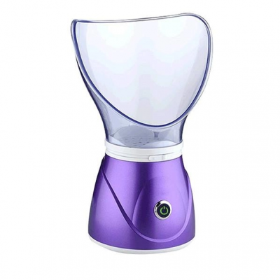 Паровая сауна для лица, ингалятор 2 в 1 Professional Facial Steamer BY-1078 Osenjie Фиолетовая