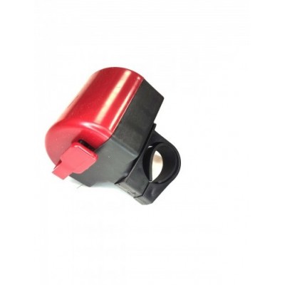 Звонок на велосипед электронный на батарейках Bicycle Speaker JY-575J Красный