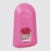 Держатель для зубных счёток с дозатором для зубной пасты Toothpaste Dispenser JX1000 Розовый