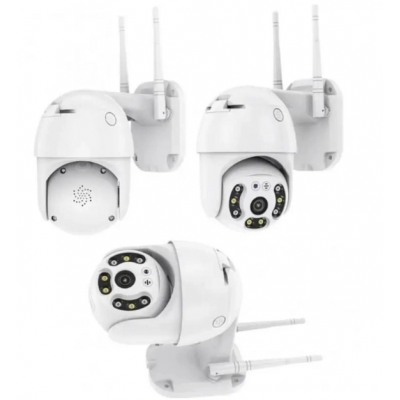 Уличная поворотная IP камера видеонаблюдения YCC365 Plus Wifi 2Мп камера вайфай наружного наблюдения для дома