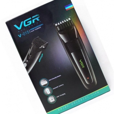 Машинка для стрижки бороды триммер аккумуляторный VGR V-015 Professional 1000 мАч 5 Вт