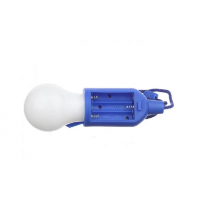 Фонарь-лампа X-Balog BL 15418 светодиодный на шнурке работает от батареек Синий