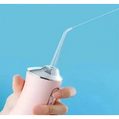 Ирригатор портативный электрический Oral Irrigator S3J2 для зубов Розовый